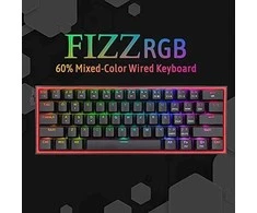 Žaidimų Klaviatūra Redragon Fizz K617 RGB (Juoda)