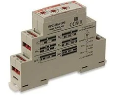 Relpol 863183 Laiko relė 2P 1 s-10 dienų 12-240V AC/DC 50/60 Hz daugiafunkcis RPC-2MA-UNI 863183