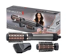 Remington Keratin Protect Rotating Air Styler | AS8810 | Keraminė šildymo sistema | Šildymo lygių skaičius 2 | 100 W | Pilkas/Juodas