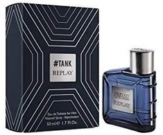 Replay #Tank EDT tualetinis vanduo vyrams, 50 ml