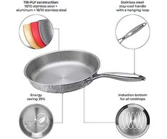 „Resto Kitchenware Crater“ apvali universali keptuvė