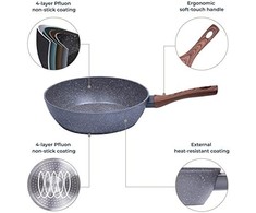 Resto DEEP FRYPAN D28 H7.5CM/93054 RESTO keptuvė