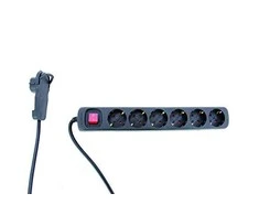 Galios juosta REV 6 lizdai 2 m juoda (0012626514)