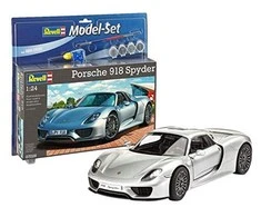 Revell Model Set Porsche 918 Spyder - PLASTIKINIS modeliavimo rinkinys