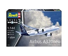Revell Airbus A320neo Lufthansa 1/144 plastikinis lėktuvo rinkinys