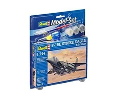 Revell F-15E Strike Eagle 1/144 dovanų rinkinys su bombomis (63972)