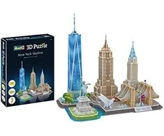 Revell 3D dėlionė: Niujorko panorama (New York Skyline), 123 detalės 00142