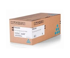 Ricoh SP C250 kasetė, žalsvai mėlyna