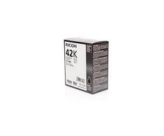 Ricoh 405836 rašalo kasetė (gelis) juoda GC 42K didelės talpos 10 000S.