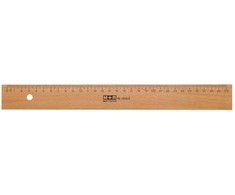 Möbius Ruppert Möbius+Ruppert M+R Linijka Drewno 30cm Buk Kasetė metalowy 10 vnt