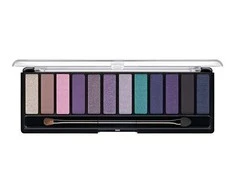 Rimmel London Magnif'Eyes akių šešėlių paletė 008 Electric Violet 12 atspalvių