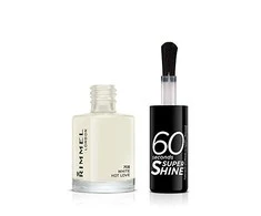Rimmel London 60 Seconds Super Shine Nagų lakas Moterims 8 ml, 703 White Hot Love