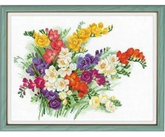 RIOLIS – Create It Yourself – Siuvinėjimo rinkinys „Frezija“ 1561 (40x30 cm)