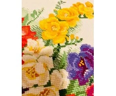 RIOLIS – Create It Yourself – Siuvinėjimo rinkinys „Frezija“ 1561 (40x30 cm)