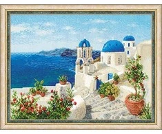 Santorini - rinkinys siuvinėjimui iš RIOLIS Nr:1644