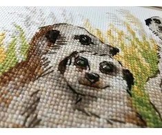 Meerkats siuvinėjimo rinkinys iš RIOLIS Nr.: 1761