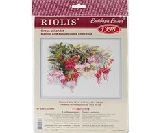 RIOLIS - Create It Yourself - Siuvinėjimo rinkinys „Fuksija“ 1398 (40x30 cm)