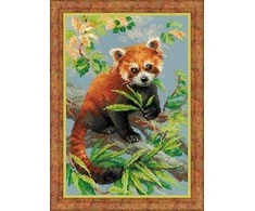 Raudonoji Panda - siuvinėjimo rinkinys iš RIOLIS Nr.:1627