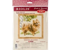 RIOLIS – Create It Yourself – Siuvinėjimo rinkinys „Špicas“ 1585 (30x40 cm)
