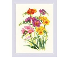 Fragrant Freesia siuvinėjimo rinkinys iš RIOLIS Nr.: 1821