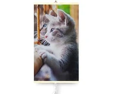 Infraraudonųjų spindulių radiatorius - lanksti šildymo plokštė 430W TRIO pattern 11 cat, matmenys 100x57cm
