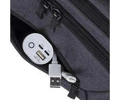 RIVACASE 7765 Nešiojamas kompiuteris Backpack 16" / 6 Juodas