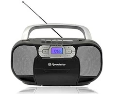 Grotuvas su CD/kaset.radija Roadstar RCR-4635UMPBK