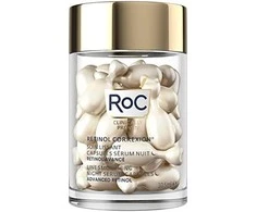 ROC Retinol Correxion Line Smoothing Night Serum glotninančios naktinės veido serumo kapsulės, 10.5 ml