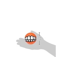Rogz Grinz skanėstų kamuoliukas šunims oranžinis 78mm