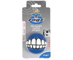Rogz Grinz skanėstų kamuoliukas šunims mėlynas 64mm