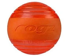 Rogz Squeekz oranžinis kamuoliukas 6.4cm (plūduriuoja)