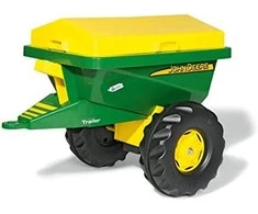 Rolly Toys Priekaba / Sėjiklis Smėlio Barstytuvas 2 in 1 John Deere