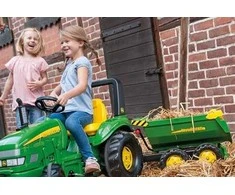 Rolly Toys „Rolly Toy RollyTrailer“ tracheris Halfpipe John Deere