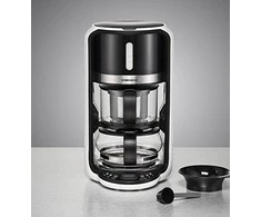 Virdulys Rommelsbacher TA 1200 Tea maker, Glass, Juodas, 1200 W, 1 L