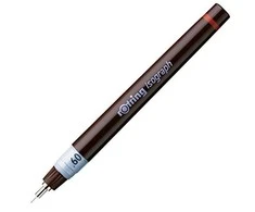 Rapitografas (izografas) Rotring piešimo tušinukas - juoda 0,6 mm - 1903493