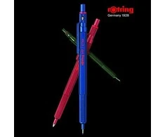 rotring 600 Tušinukas metalinės mėlynos spalvos