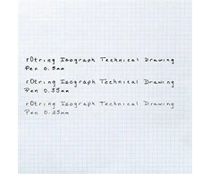 Izografas koledžo Rotring 0,25, 0,35, 0,5 - S0699380