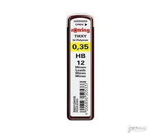 Grafitas pieštukui Rotring TIKKY 0,35 mm HB - S0312410