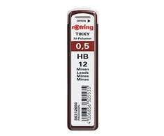 Grafitas pieštukui Rotring TIKKY 0,5 mm HB - S0312650