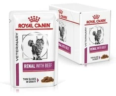 Royal Canin RC VD Cat Renal jautiena 85g konservuotas pašaras katėms