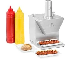Royal Catering Elektrinė dešrų pjaustyklė dešrainių griežinėliai 5-35mm 230V 105W RCSC-35E