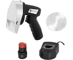 Royal Catering Nóż do kebaba elektrinis belaidis śr. 100 mm 3000 obr./min 80 W