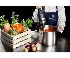 Galingas maišytuvas maišytuvas rankinis robotas, rankos ilgis 300mm 500W 230V Royal Catering