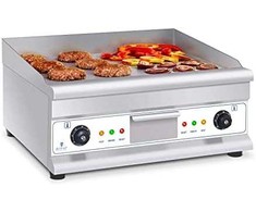 Royal Catering Grilis płyta grilio elektrinė gładka 300deg C 60 cm 2 x 3200W