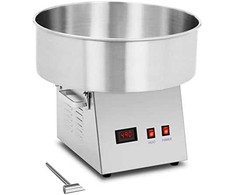 Royal Catering Cukrinės vatos mašina, elektrinė, plieninė, 52 cm, 1080 W