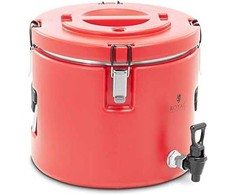 Royal Catering Maitinimo gastronominis termosas su čiaupu gėrimams gabenti, 15 l