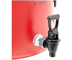 Royal Catering Maitinimo gastronominis termosas su čiaupu gėrimams gabenti, 15 l