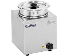 Royal Catering Bain-marie elektrinis sriubos šildytuvas 150W 230V 3,8L