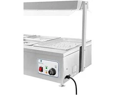 Dry bain marie šildytuvas be vandens, laisvai pastatomas 6 x GN 150mm 55L Royal Catering