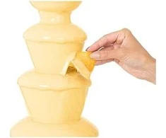Šokoladinis fontanas šokoladui 5 pakopų 6kg Royal Catering RCCF-65W4